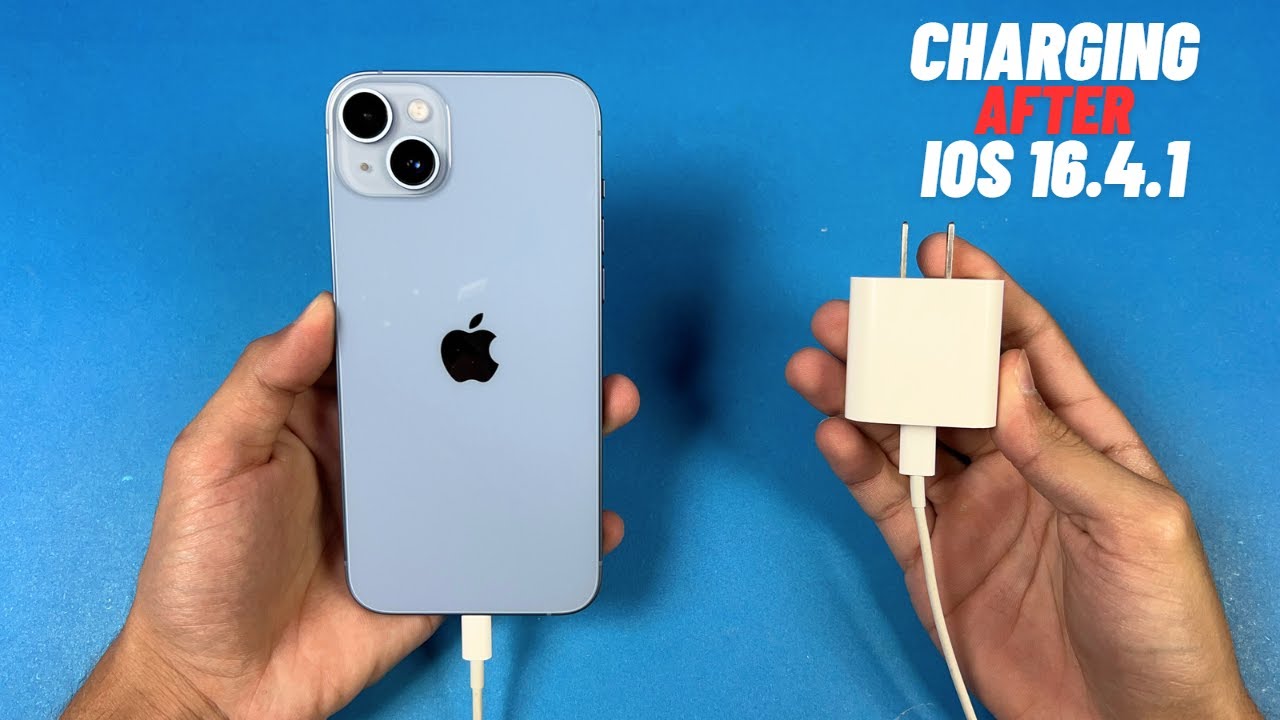iPhone 14 Plus - Battery Charging Test After iOS 16.4.1! | How Fast is 20W Charging?