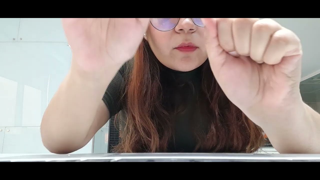 ASMR Casero a escondidas en el trabajo(? manos y mouth sounds #mouthsounds #handmovement #asmrcasero