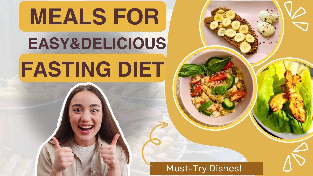 Easy & Delicious Fasting Meals | 3 Healthy Meals a Day | ASMR Cooking