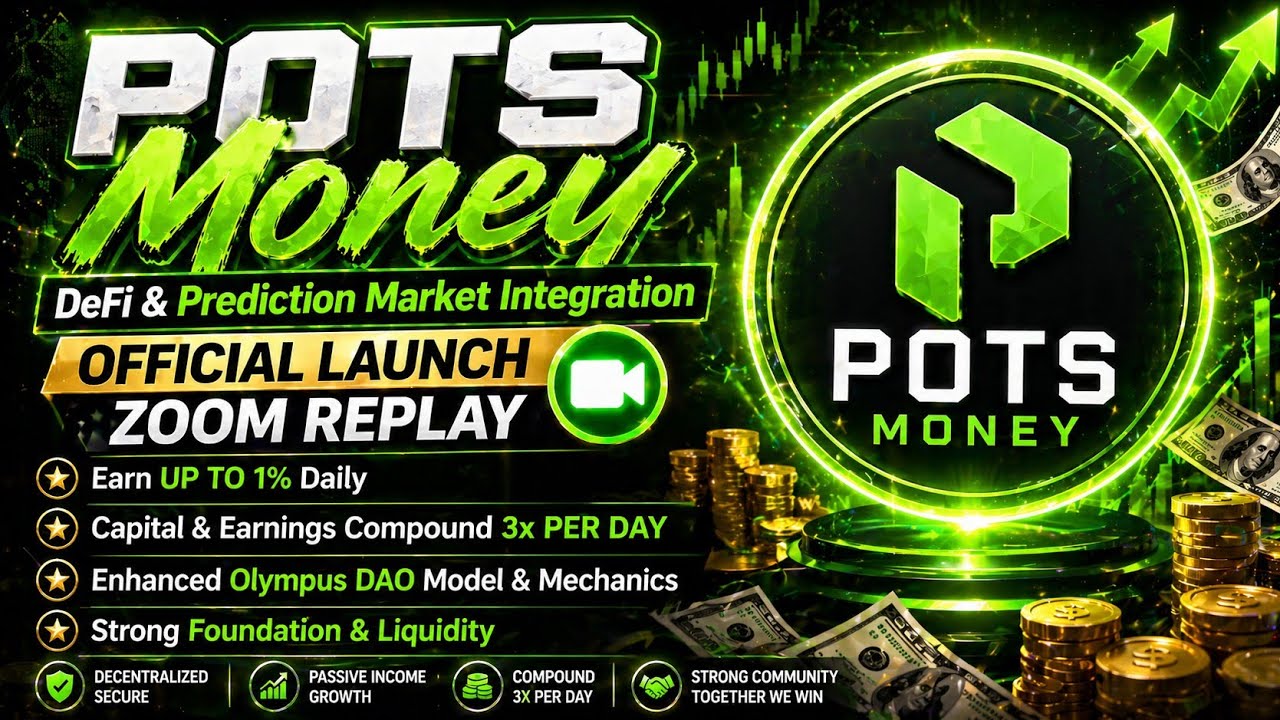 POTS Money & Prediction Market OFFICIAL LAUNCH (FULL OVERVIEW ZOOM REPLAY) 4/27/26