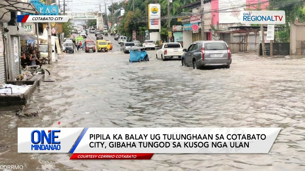 Pipila ka lugar sa Cotabato City, gibaha | One Mindanao