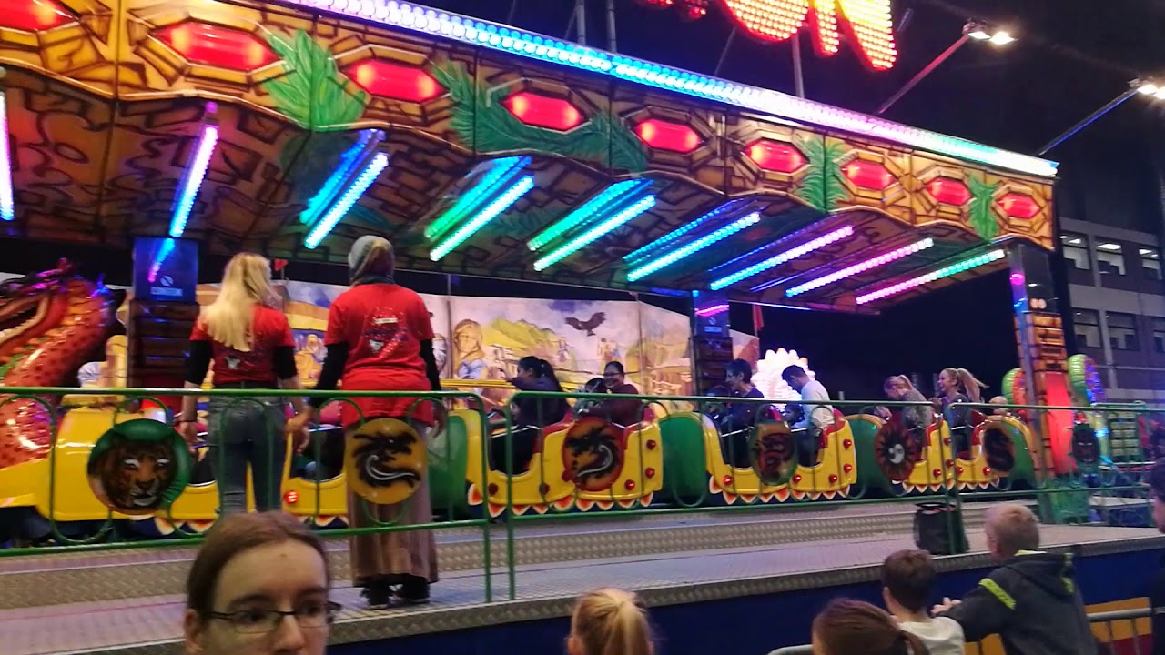 roller coaster DRAGON speltuin Brabanthall