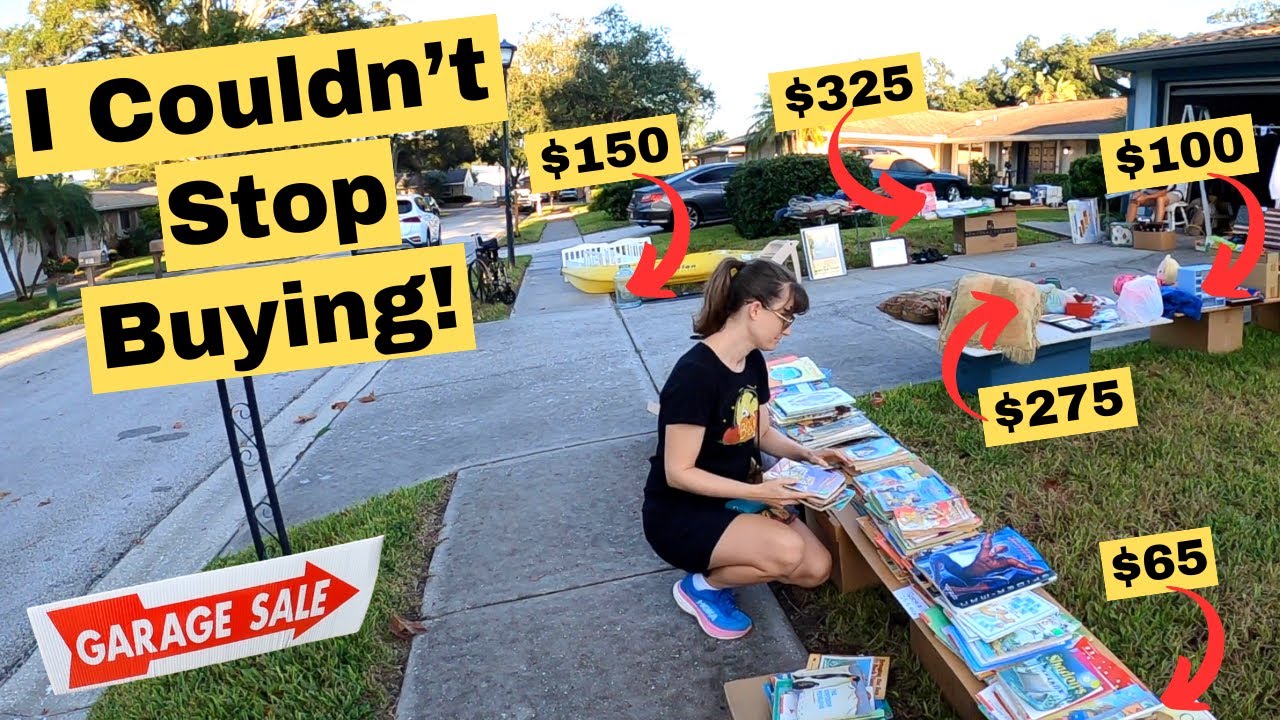 This Garage Sale Was A HONEY HOLE!