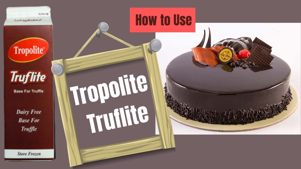 How to use Tropolite Truflite to Make a Rich Chocolate Truffle Cake