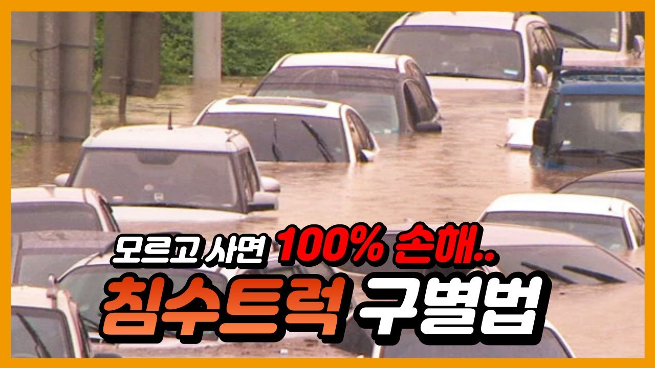 모르고 사면 100% 손해.. 침수트럭 구별법 (화물차 사기)
