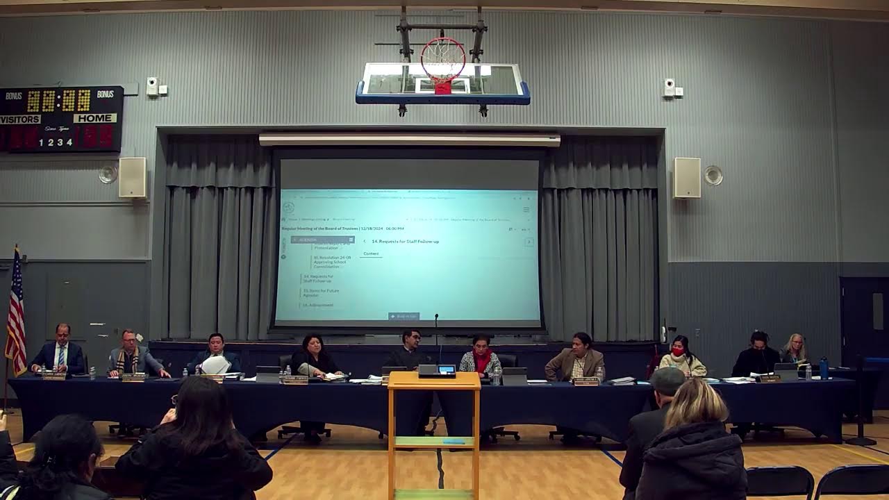 24-12-18 Berryessa Union School District Board of Trustees Meeting