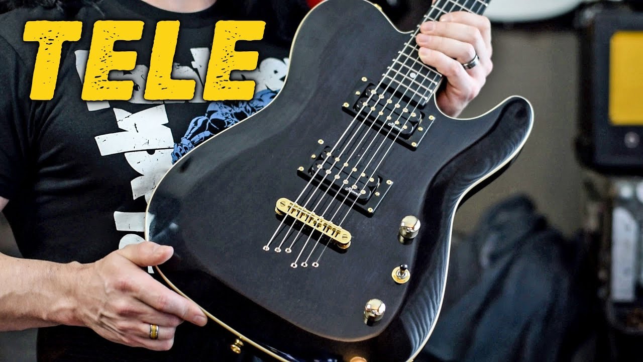 Beautiful, Carved Top Telecaster at a GREAT PRICE! (Harley Benton TE-40) - Demo / Review