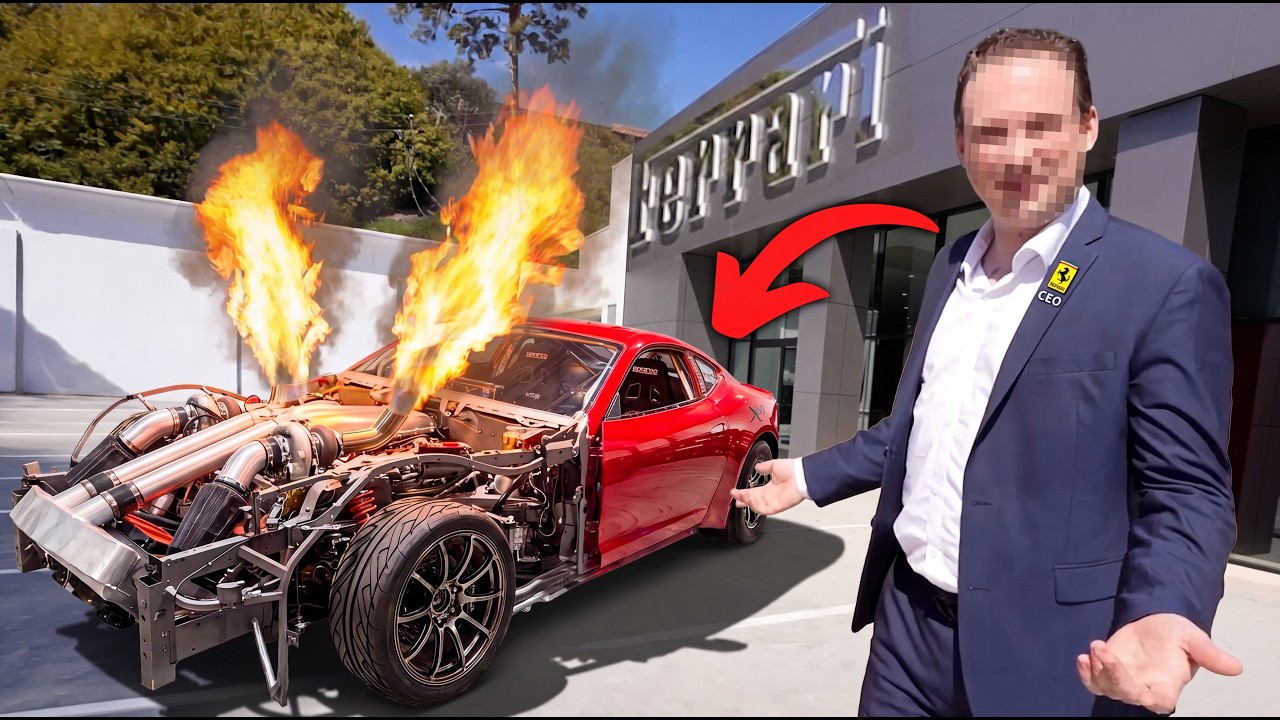 В Ferrari попросили показать мой 1300-сильный Ferrari F12 с двойным турбонаддувом!
