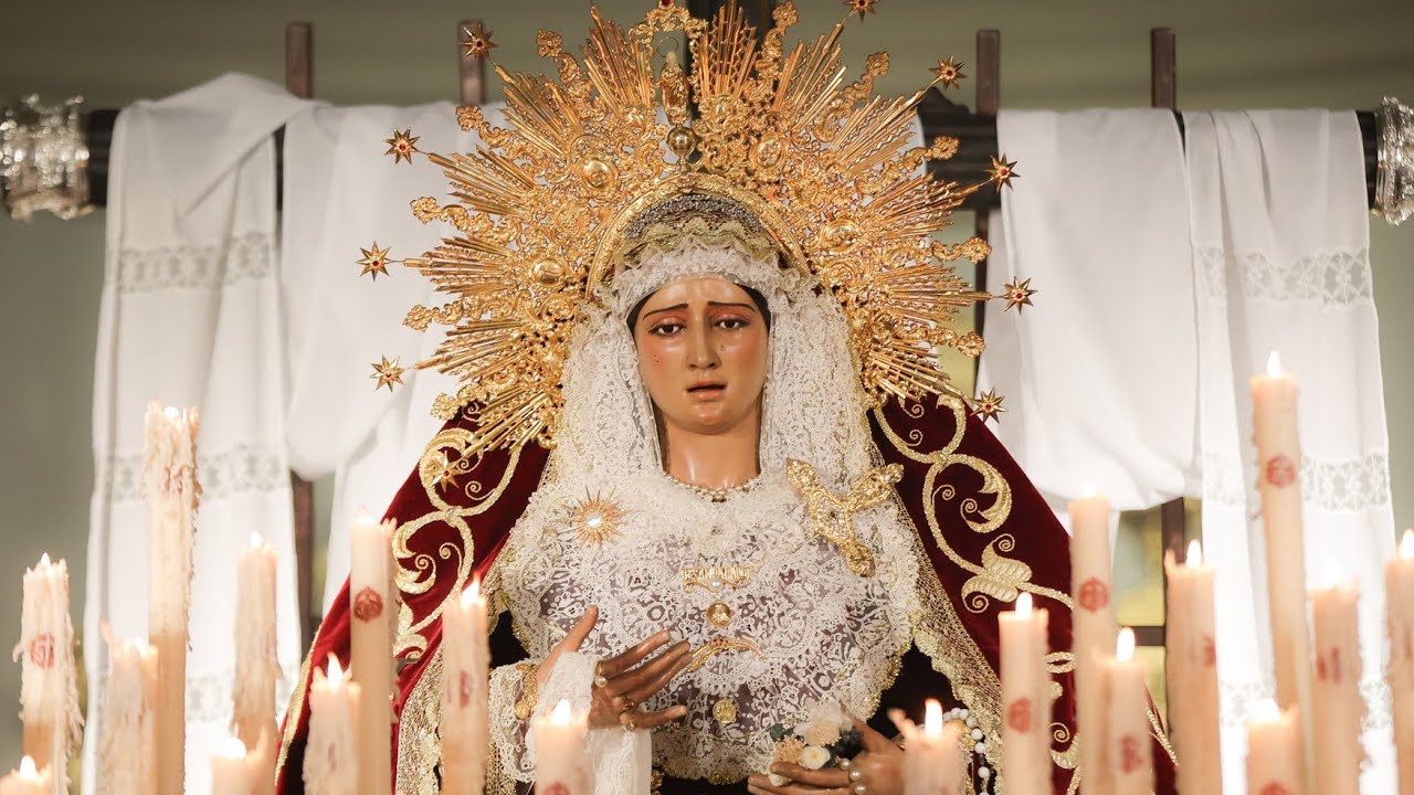 Entrada de la Virgen de los Desamparados (Alcosa) | Procesión pregón #GloriasSevilla25