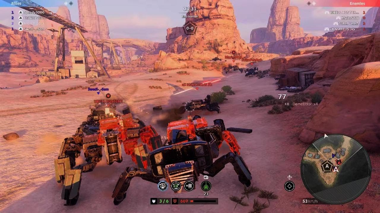 Crossout Clan War - JCO vs 4ILL