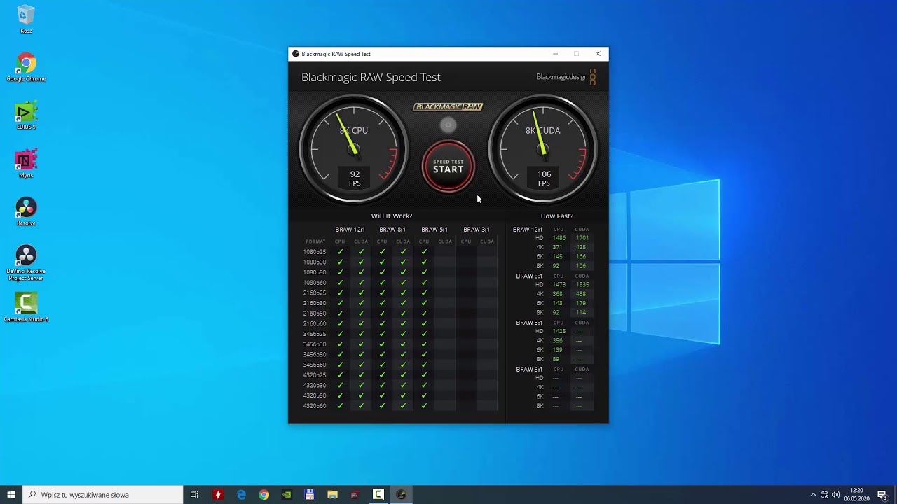AMD Ryzen Threadripper 3960X RAW speed test
