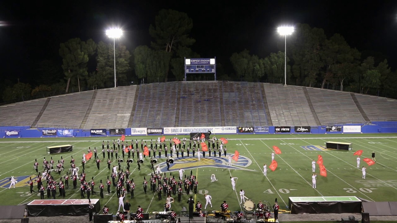 SHS Marching Band and Color Guard - BOA Northern California Regional 2016