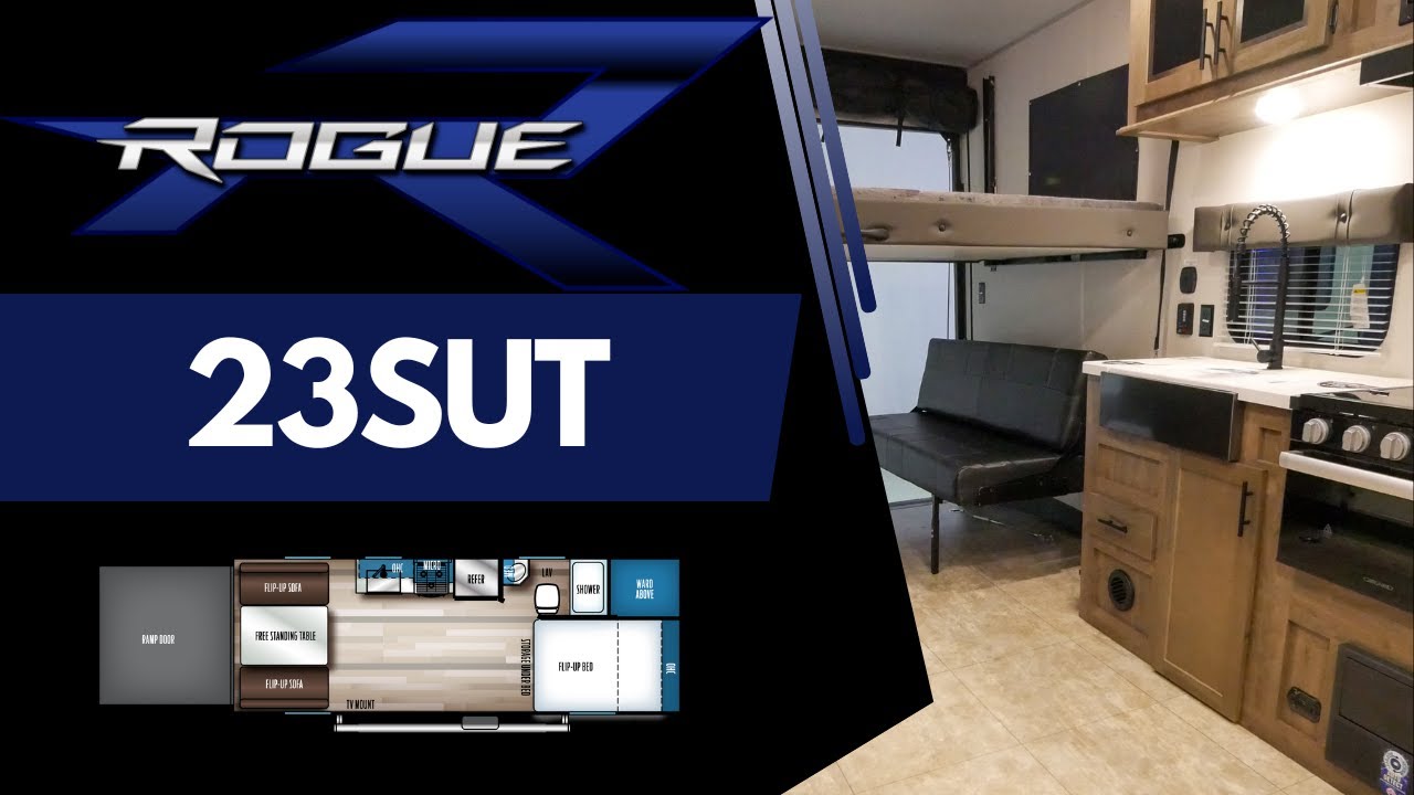 The 2023 Rogue 23SUT is a must see! #traveltrailer #widebody