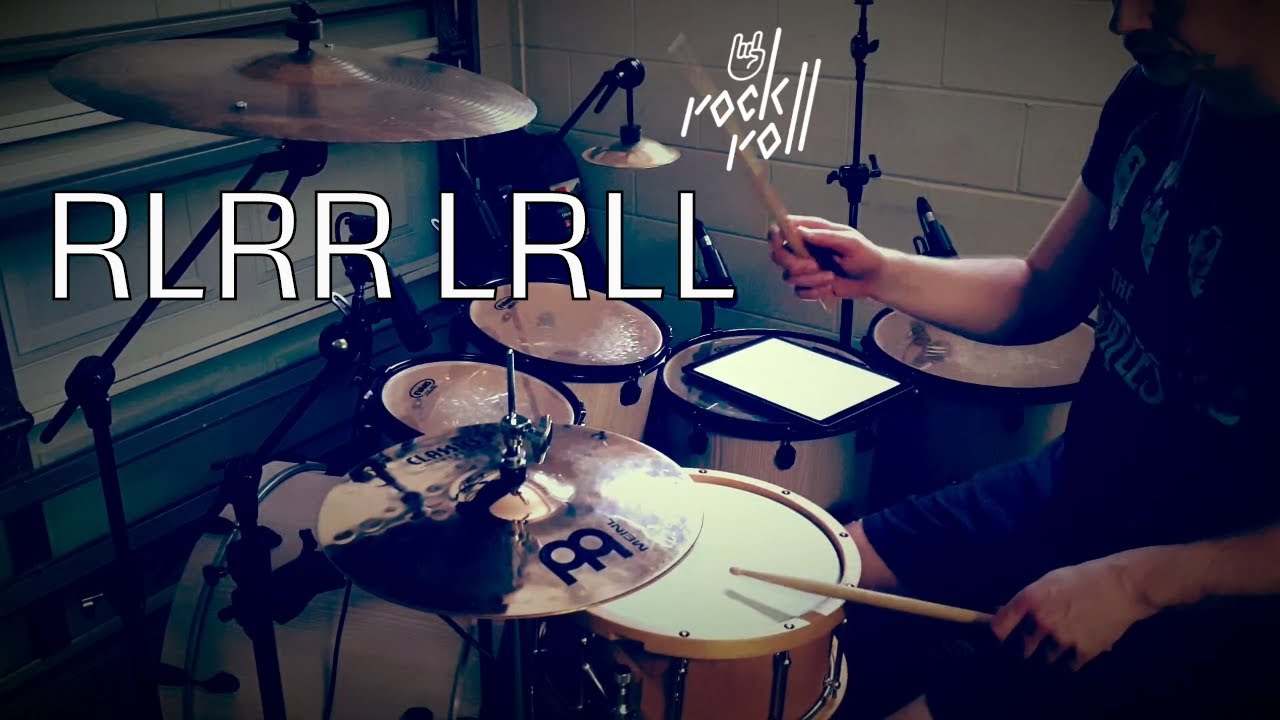 How to play a Paradiddle Groove 1 RLRR LRLL