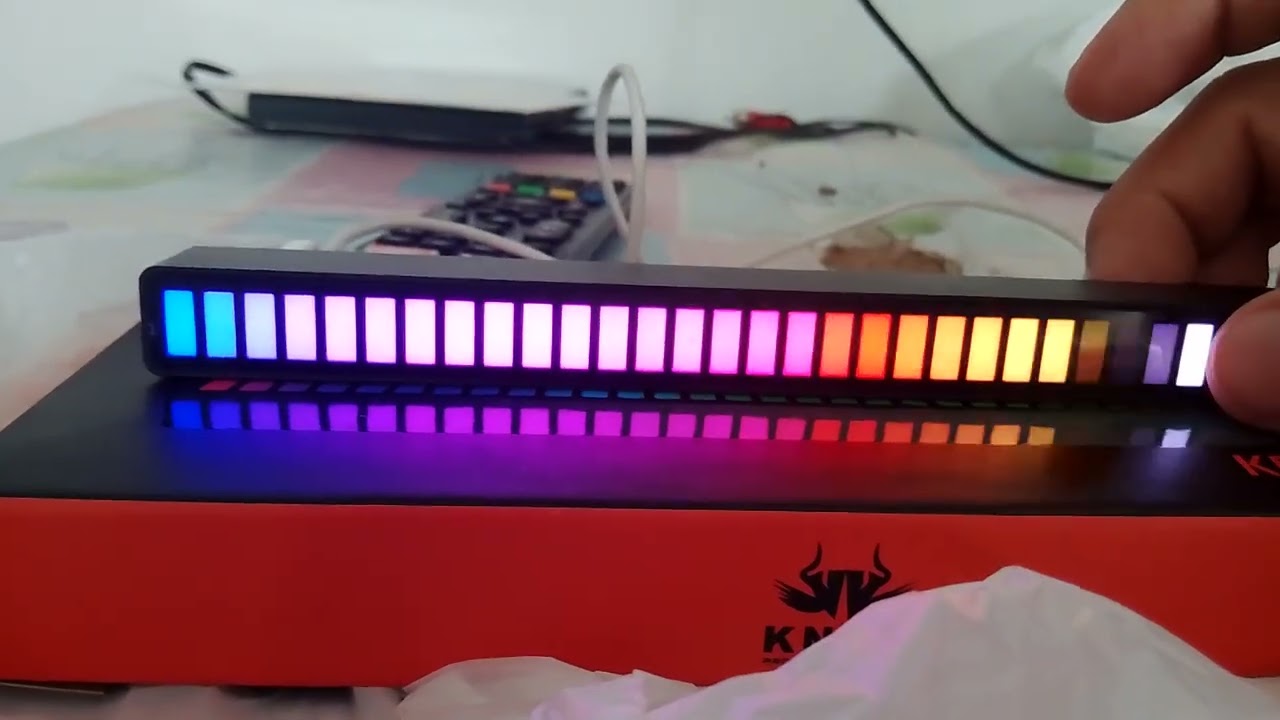 Barra de leds rítmica