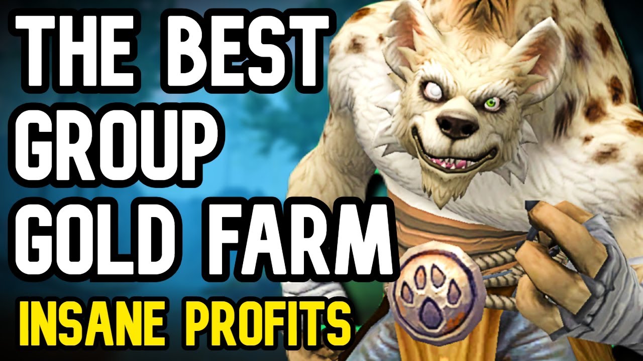 THE BEST GROUP GOLD FARM: Insane amounts of gold