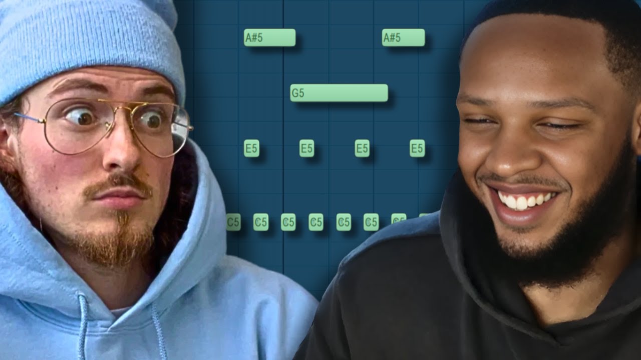 making all the beats (with shark)