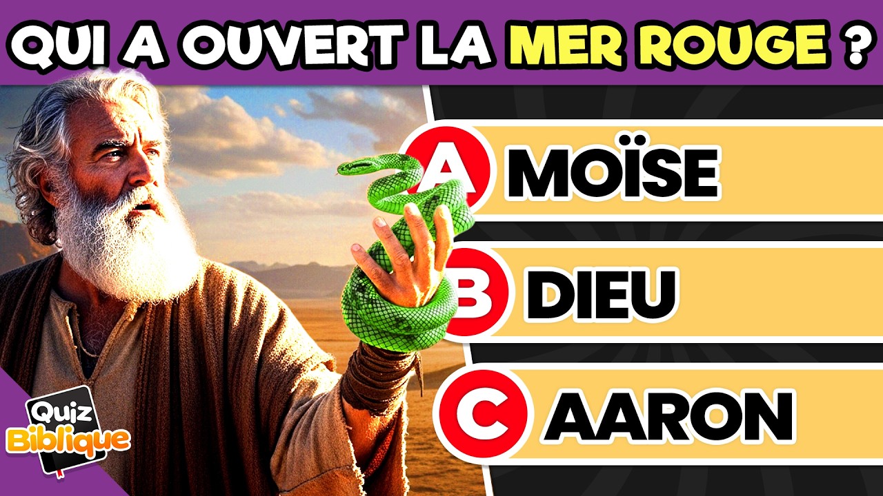 Défi Biblique : Arriverez-vous à Répondre aux 30 Questions ? | Questions Bibliques