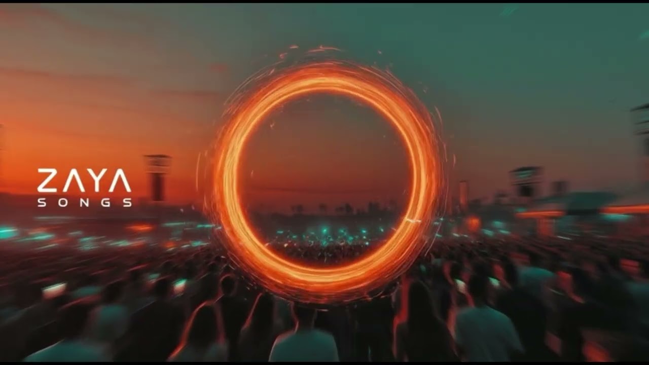 ZAYA SONGS | Neon Audio Visualizer | Chill & Energetic Driving Music Background