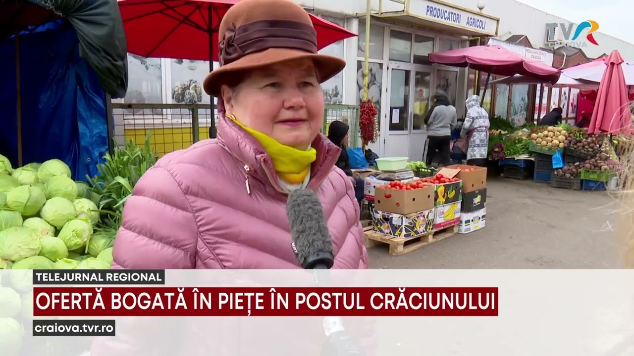 OFERTĂ BOGATĂ ÎN PIEȚE ÎN POSTUL CRĂCIUNULUI