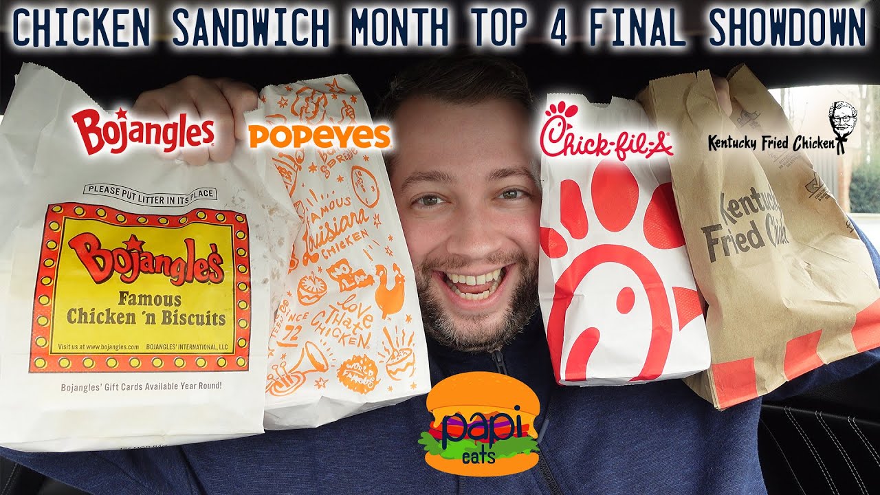 Финальная битва за куриные сэндвичи: Popeyes против Chick-fil-A против KFC против Bojangles — обз...