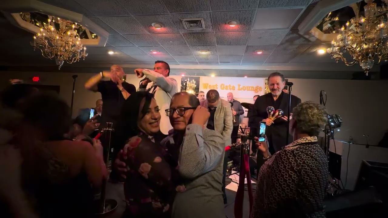 Luisito Rosario y Orquesta at West Gate Lounge, Nyack, NY; January 10, 2026; Video by Raul Marquez