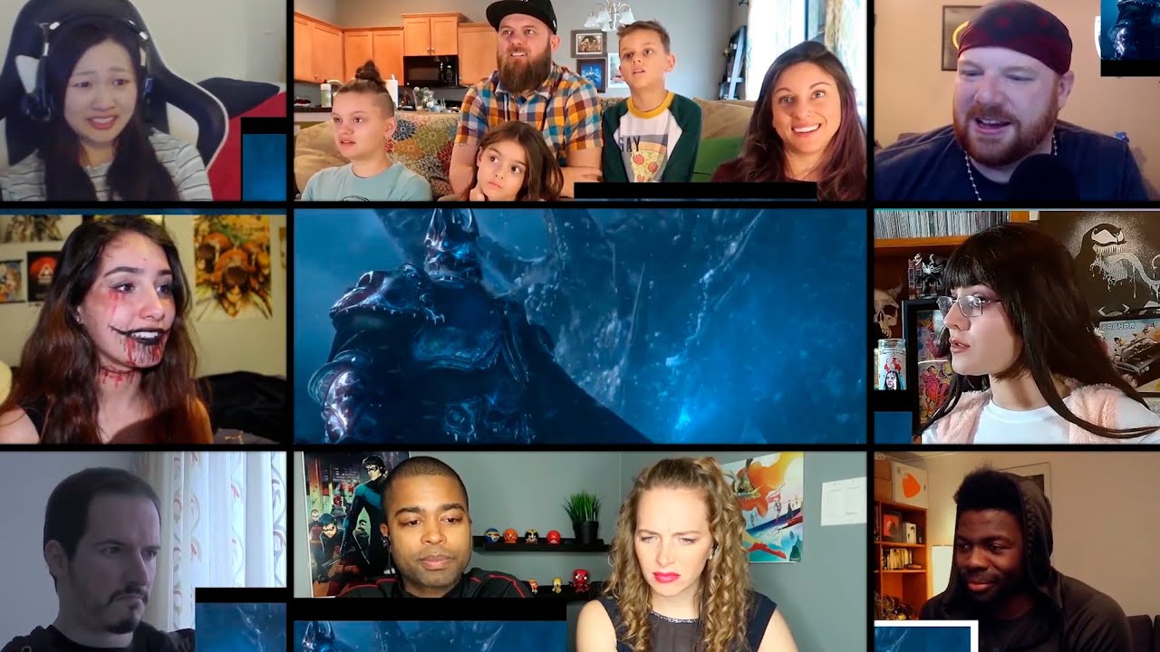 World of Warcraft Wrath of the Lich King Cinematic Trailer   Reactions Mashup