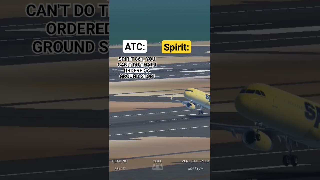 Spirit vs ATC🤨🌪 - Infinite Flight Simulator
