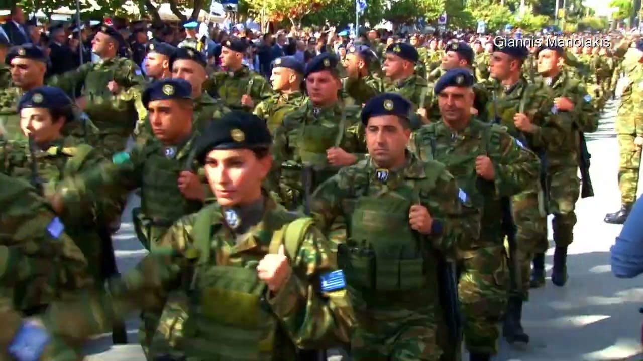 Στρατιωτική παρέλαση 28ης Οκτωβρίου 2023 στην Χίο Εθνοφυλακή 96 ΑΔΤΕ