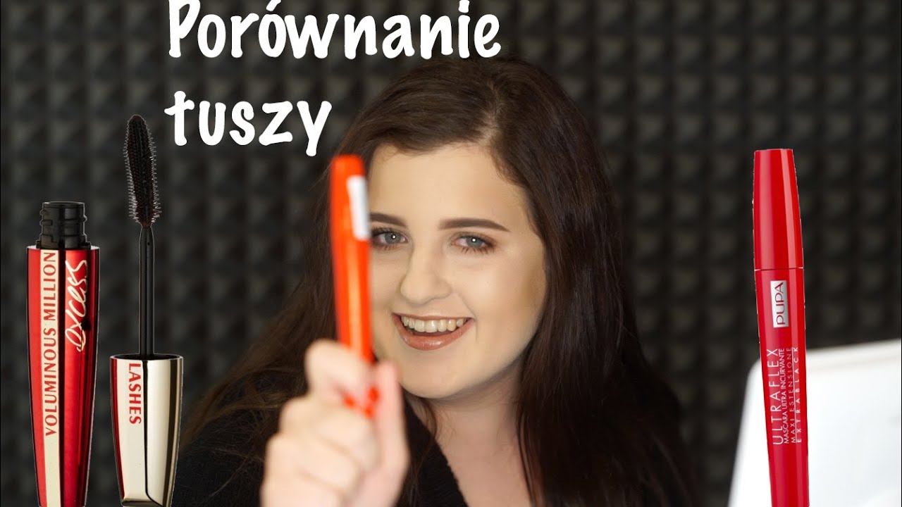 PORÓWNANIE KOSMETYKÓW-TUSZ DO RZĘS L'OREAL VOLUME MILLION LASHES vs PUPA ULTRAFLEX|abckosmetyczne.pl