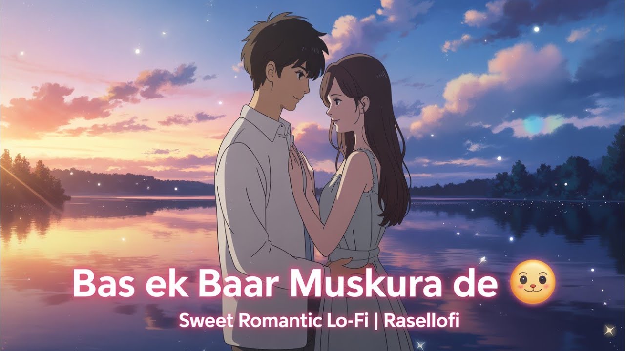 Bas Ek Baar Muskura De 💖 | Sweet Romantic Lo-Fi Song | Rasellofi 
