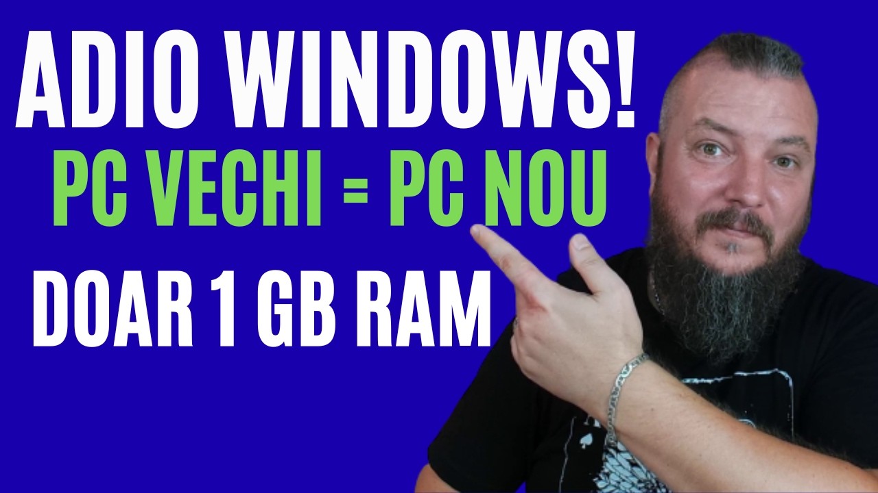 De ce MX Linux Este PERFECT pentru PC-uri Vechi? | Alternativa Windows | Doar 1 GB RAM