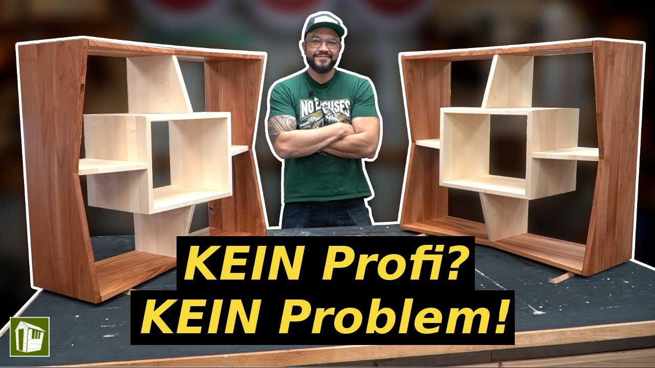 SO baust du bessere Möbel mit WENIGER Werkzeug!