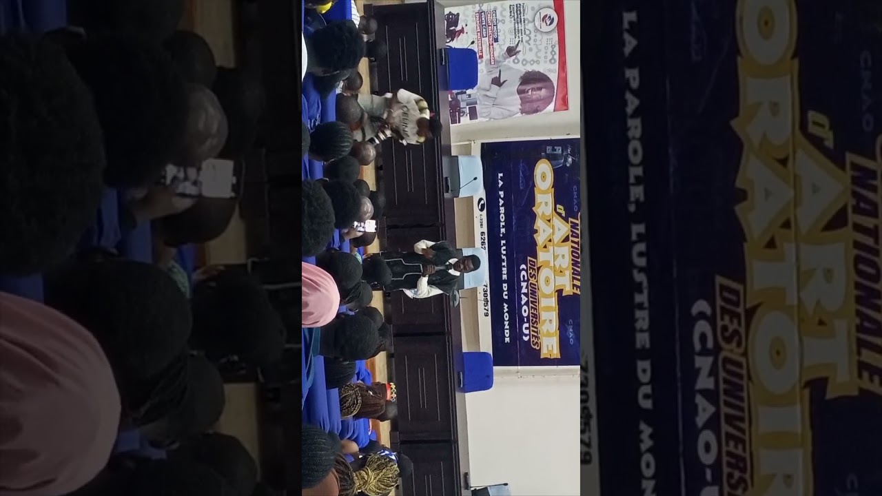 C'était au CBC l'ors de la grande finale nationale d'art oratoire inter-universitaires