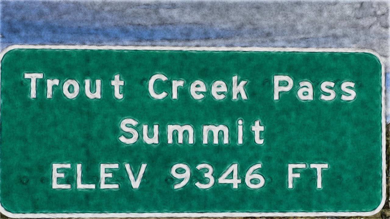 South Park Museum through Trout Creek Pass to Buena Vista. 4 June 2025