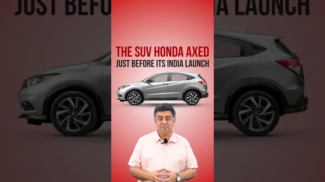 The SUV Honda axed just before its India launch! @autocarindia1 #shorts