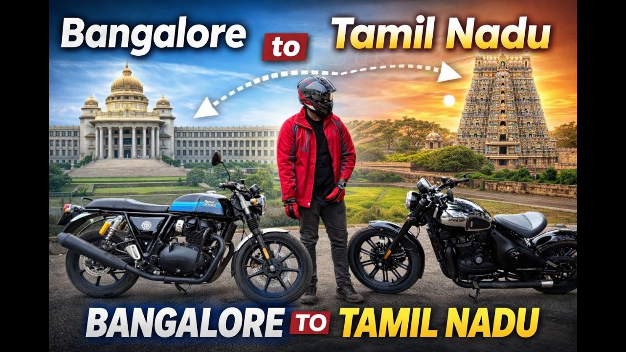 Motovlog 1✨❤️ ||Bangalore To Tamil Nadu🔥