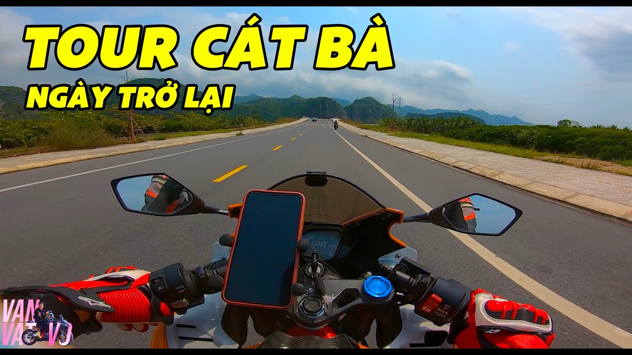 CBR250RR đi Tour Cát Bà cùng các đàn anh PKL 1000CC !!!