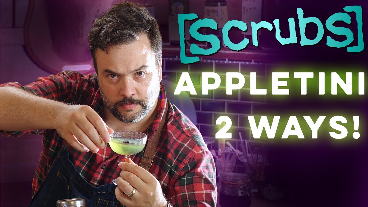 JD's Appletini from Scrubs AND A Craft DIY version | How to Drink