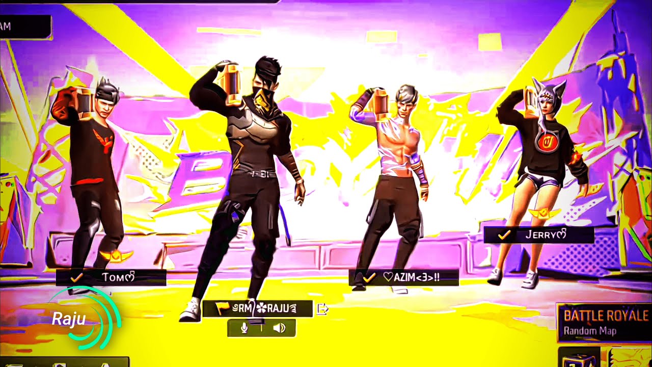 Free Fire Squad Lobby Edit 🥵(xml+clip)