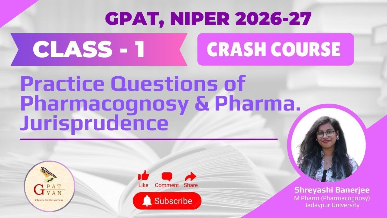 Practice Questions | Crash Course | Class- 1 | Shreyashi Banerjee | @GPATGYANOFFICIAL