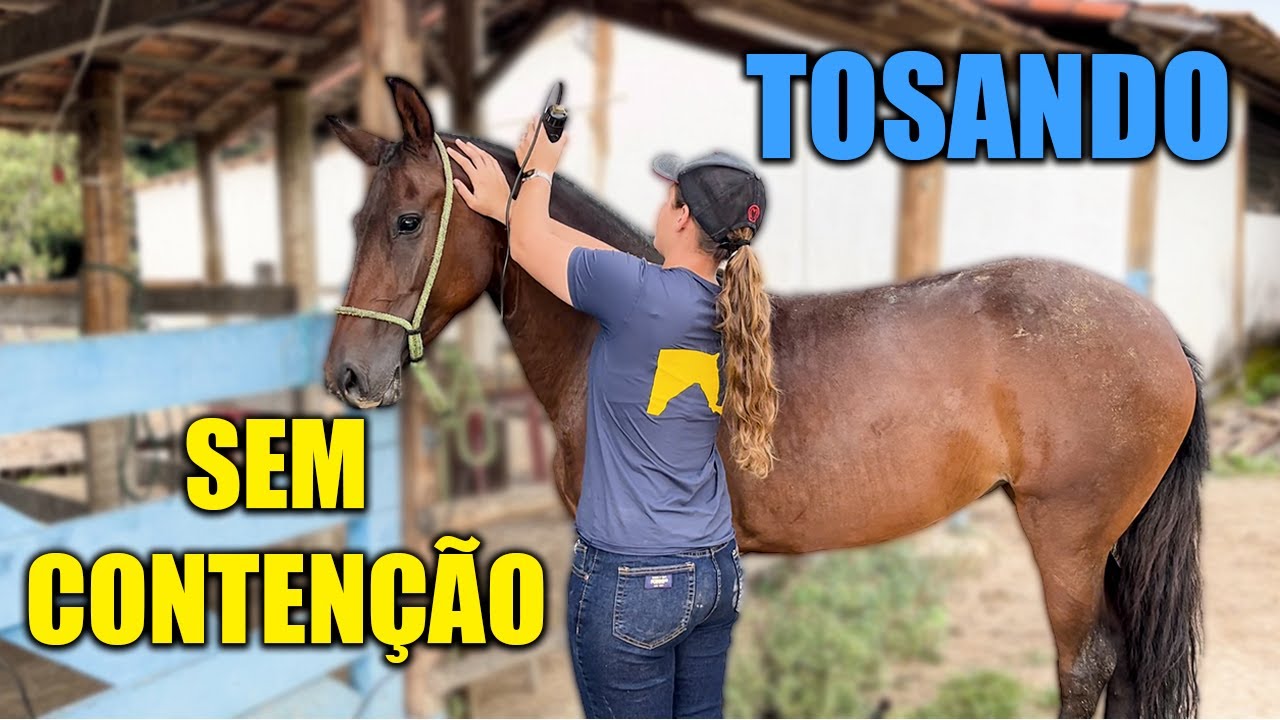 TOSANDO A CRINA DA MARIA FUMAÇA