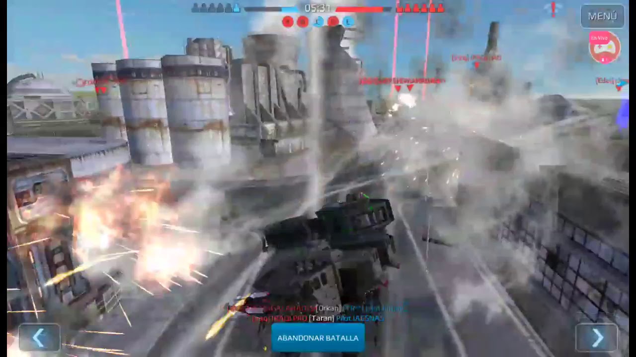 Probando ● Directo War Robots!
