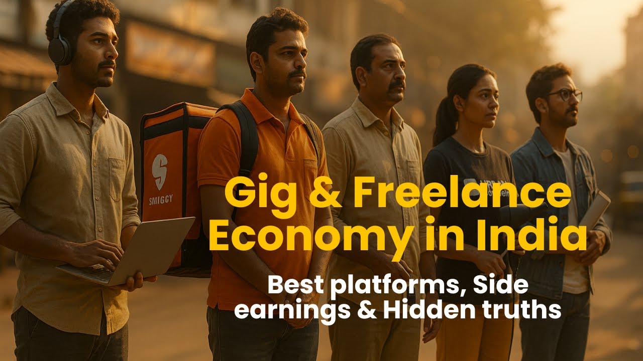 The Gig Economy & Freelance in India:  Best Platforms, Side Income and What No One Tells You