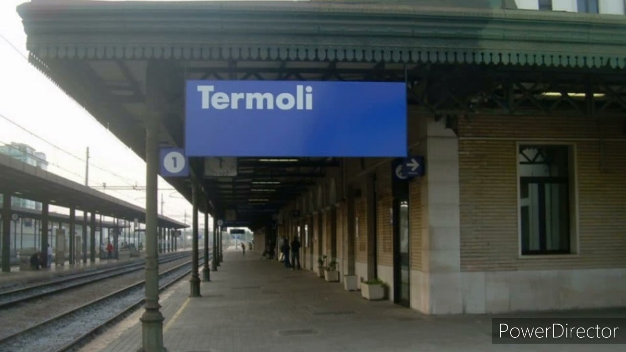 ANNUNCI FERROVIARI ALLA STAZIONE DI TERMOLI