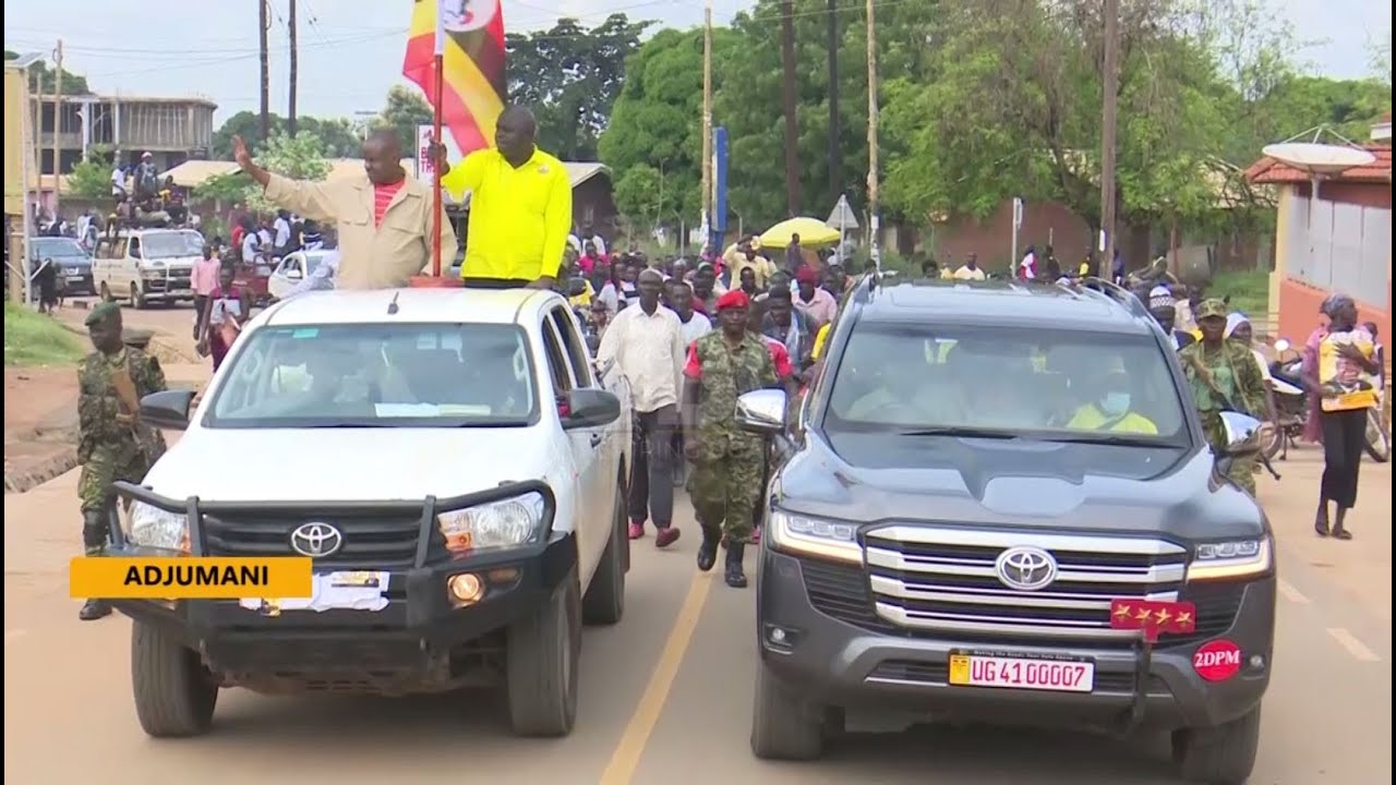 Minister Balaam Urges Adjumani to Back Rt. Hon. Moses Ali at Nomination Rally
