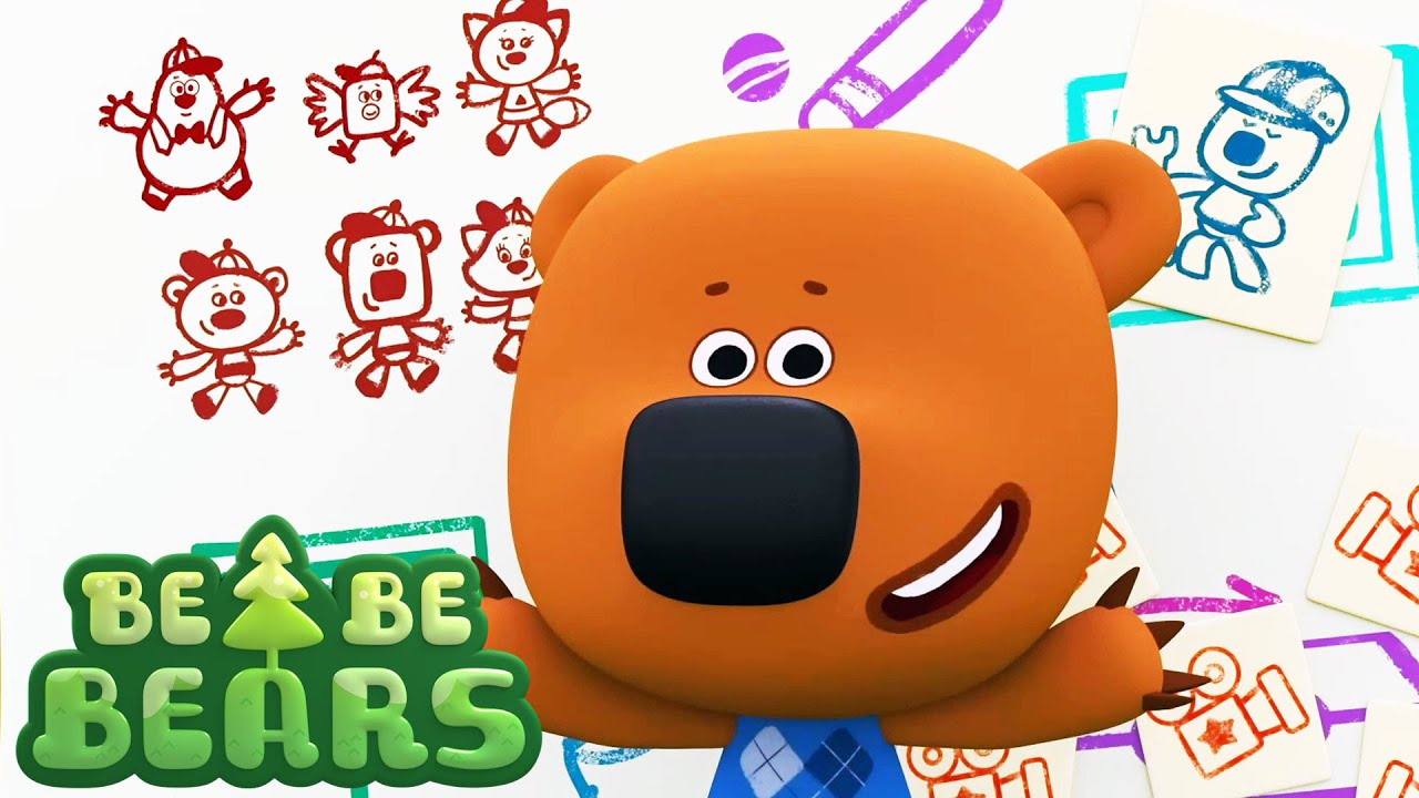 Be Be Bears 🐻🐨 The new game — Episodes Collection ⭐ Moolt Kids Toons Happy Bear