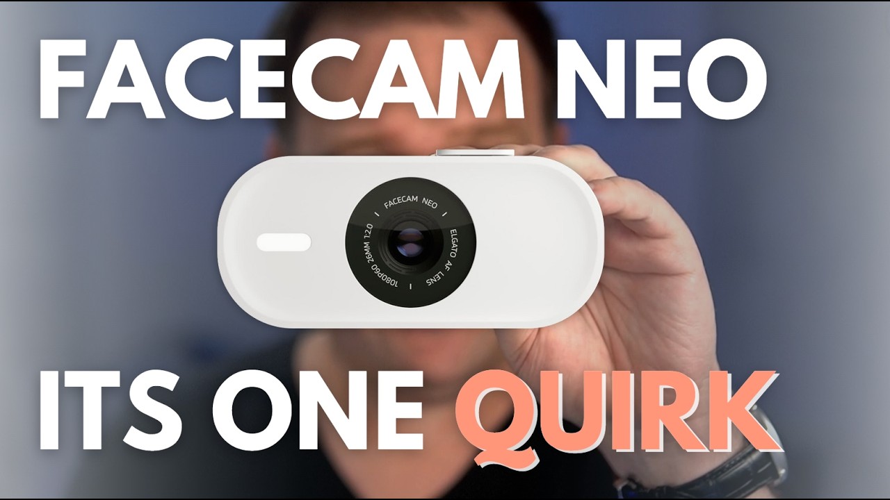 Elgato Facecam Neo | Good webcam... except one problem