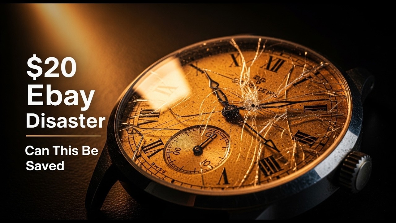 I Bought a Broken Cartier Tank on eBay — Full Vintage Restoration Under $1,000