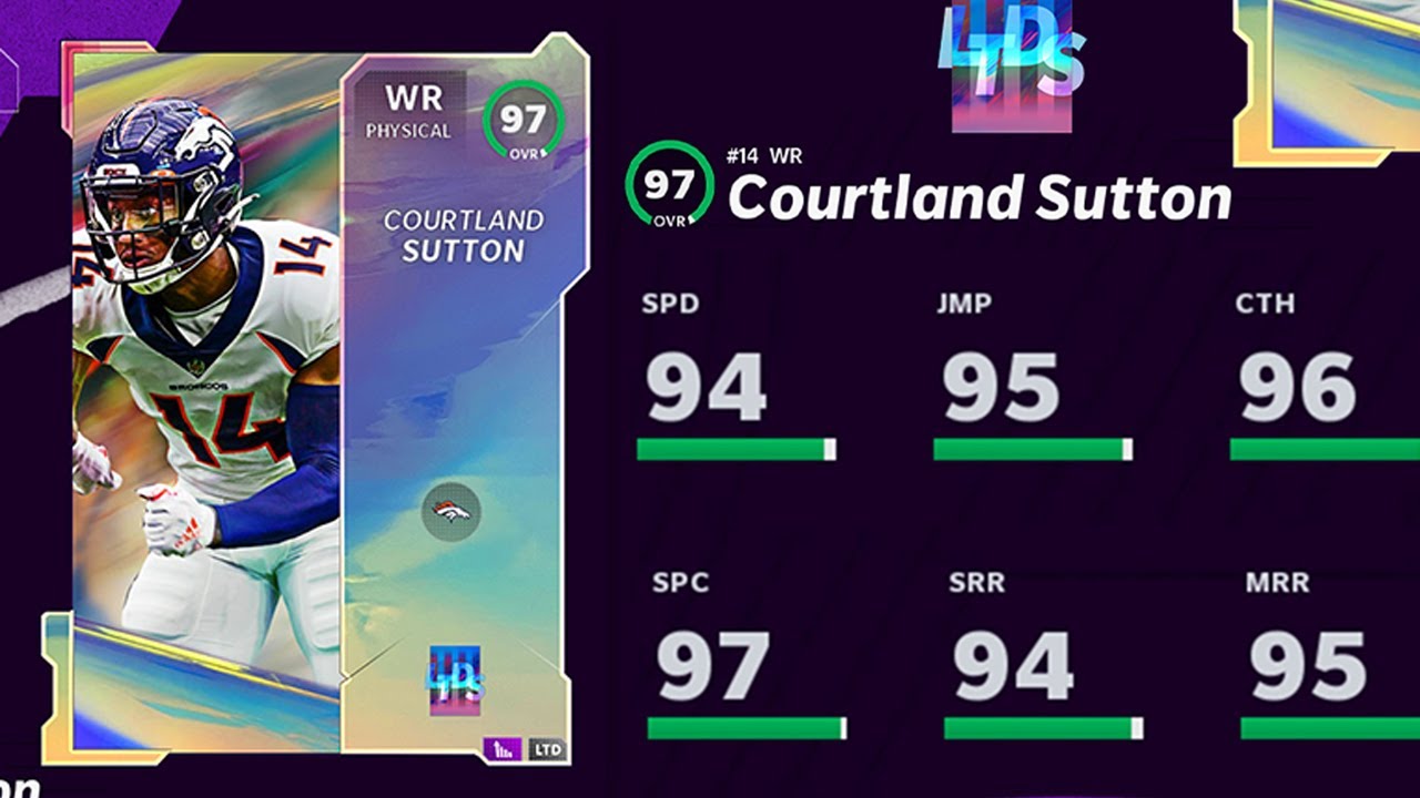 MADDEN 21 LIMITED EDITION CARDS COMING TOMRROW! COURTLAND SUTTON!